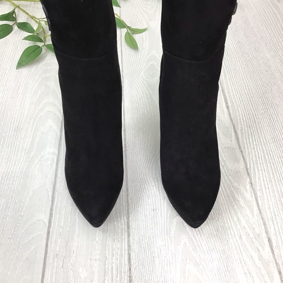 NEW Cesare Paciotti Suede Laser Cut Boots - Picture 4 of 8